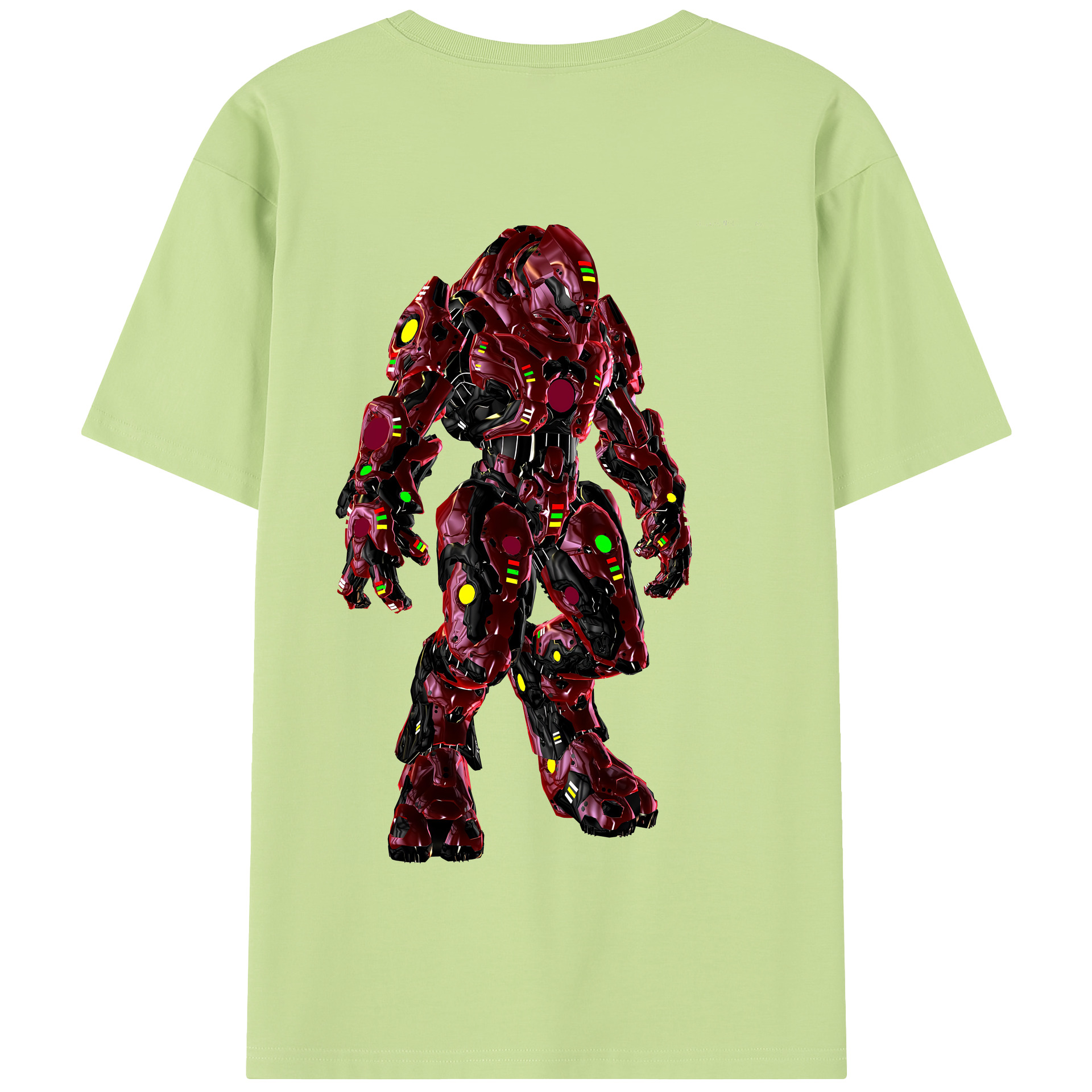 （画像用） Transformers トランスフォーマー 綿100％半袖Tシャツ（背面プリント）